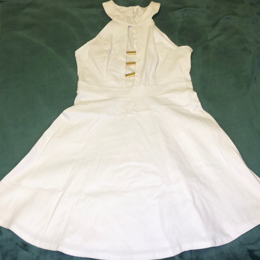White dress